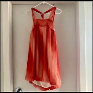 Ombré Coral Bubble Dress